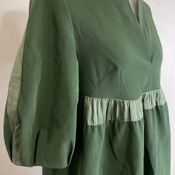 PHILOSOPHY DI ALBERTA FERRETTI Green Dress Italy size Medium 6 8 Date Party Work - Picture 2 of 12